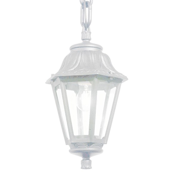Уличный подвесной светильник Ideal Lux Anna SP1 макс.60Вт Е27 IP44 230В Белый Смола 120485