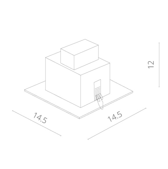 Точечный светильник Cardani Medio a5930pl-1si Arte Lamp