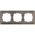 Рамка на 3 поста  (бронза) Werkel WL07-Frame-03