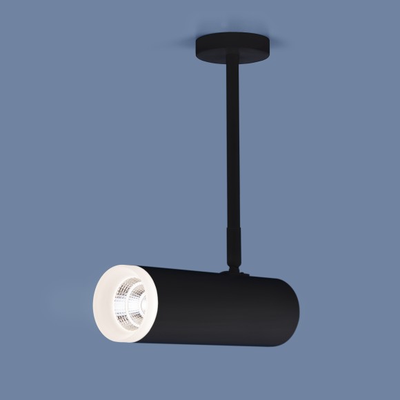 Накладной потолочный светильник DLS022 9W 4200K черный матовый Elektrostandard