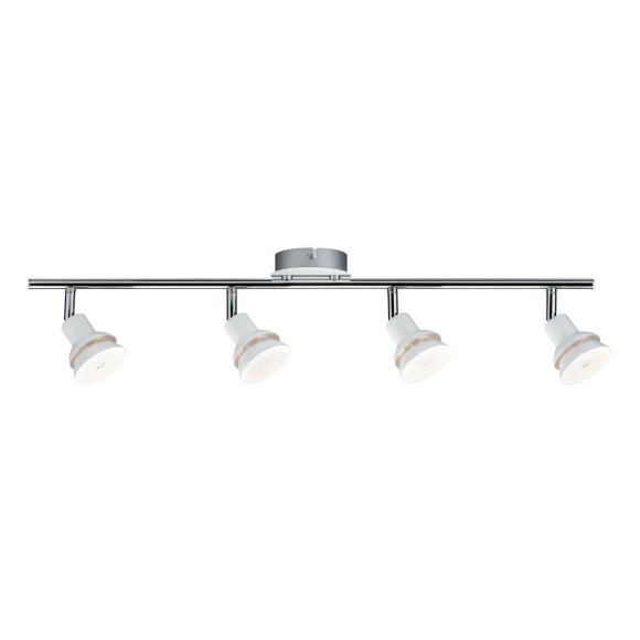 66621 SL Double 4x2,2W G9 Weiß/Chrom 230V Mt