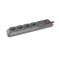 Cетевой фильтр (UL-00001761) Uniel 4гн х 3м с/з Lux S-GSL5-3U Grey Cетевой фильтр (UL-00001761) Uniel 4гн х 3м с/з Lux S-GSL5-3U Grey