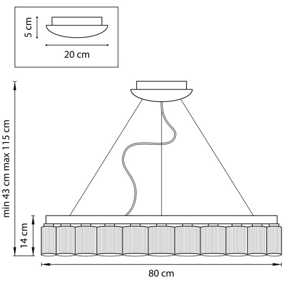 Люстра подвесная Lightstar Nibbler 812236 Люстра подвесная Lightstar Nibbler 812236
