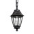 Уличный подвесной светильник Ideal Lux Anna SP1 макс.60Вт Е27 IP44 230В Черный Смола 101507
