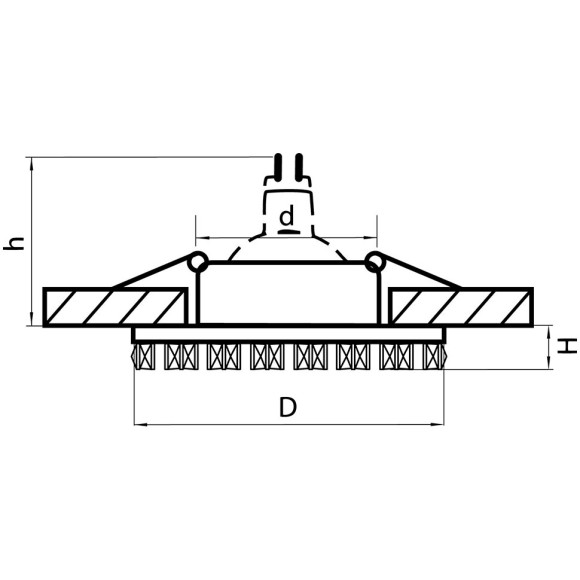 Светильник точечный встраиваемый декоративный Lightstar Ingrano 002534 Светильник точечный встраиваемый декоративный Lightstar Ingrano 002534