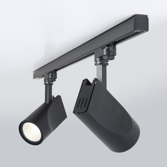 Трековый светодиодный светильник для трехфазного шинопровода Vista Черный 32W 3300K LTB15 Elektrostandard