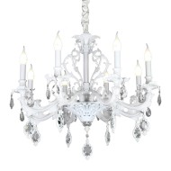 Подвесная люстра Omnilux Senis OML-74713-08 Подвесная люстра Omnilux Senis OML-74713-08