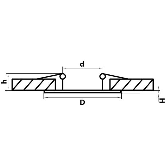 Светильник встраиваемый Lightstar Forto 223402