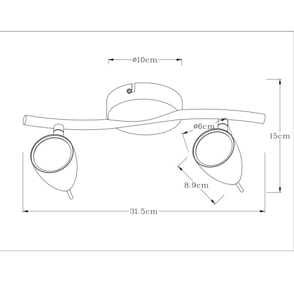 Спот Regista a1966ap-2gy Arte Lamp