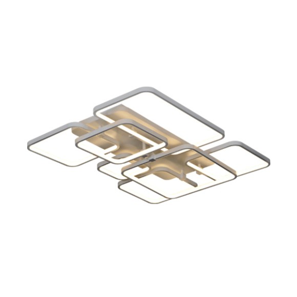 Люстра светодиодная диммируемая потолочная белая (с пультом) ELVAN 7676-164W-WH Люстра светодиодная диммируемая потолочная белая (с пультом) ELVAN 7676-164W-WH