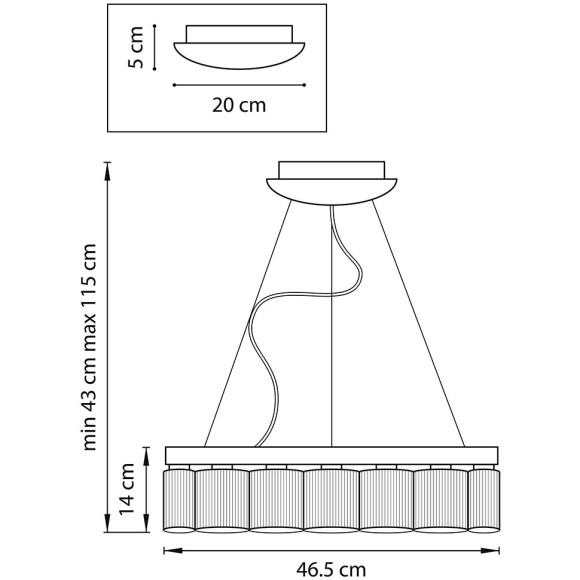 Люстра подвесная Lightstar Nibbler 812126 Люстра подвесная Lightstar Nibbler 812126