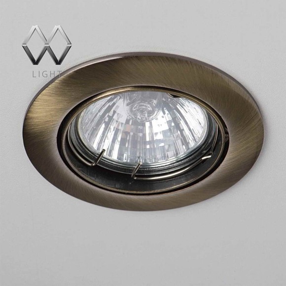 Встраиваемый светильник MW-Light Круз 637010301 Встраиваемый светильник MW-Light Круз 637010301