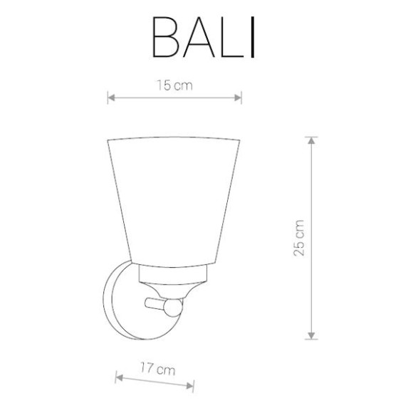 Бра Nowodvorski Bali 9353 Бра Nowodvorski Bali 9353