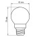 Лампа светодиодная филаментная Feron E27 5W 2700K Шар Прозрачная LB-61 25581