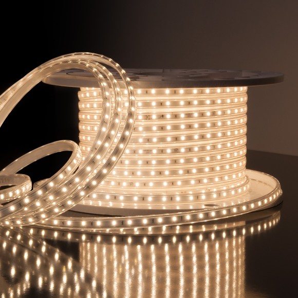 Светодиодная лента LS010 220V 9,6W 60Led 2835 IP65, белый 4200К Elektrostandard