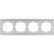 Рамка на 4 поста (жемчужный) Werkel WL07-Frame-04
