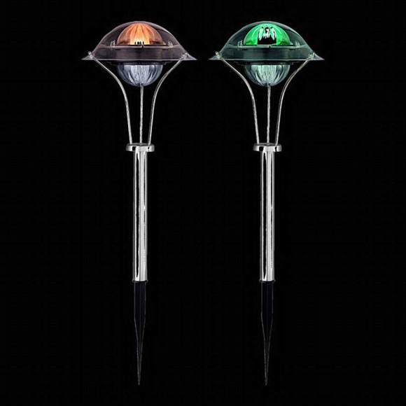 Комплект из 2 наземных низких светильников Solar Globo 33041-2 Комплект из 2 наземных низких светильников Solar Globo 33041-2