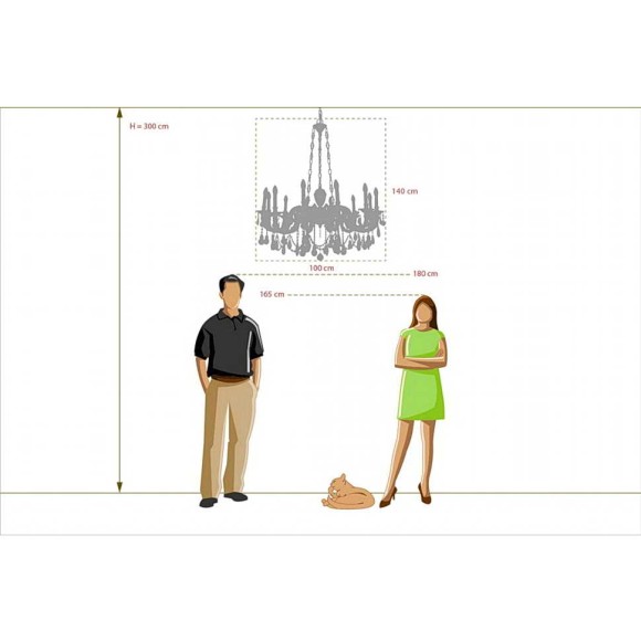 Подвесная люстра Chiaro Габриэль 491010712