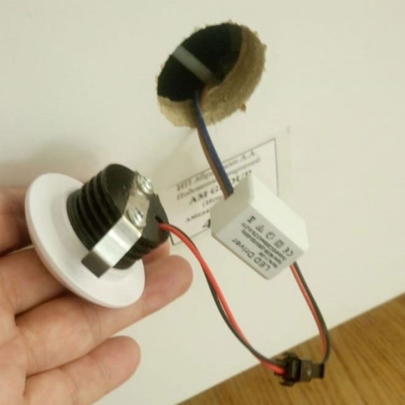 Подсветка ступеней лестницы AM Group AM234 WH 3W