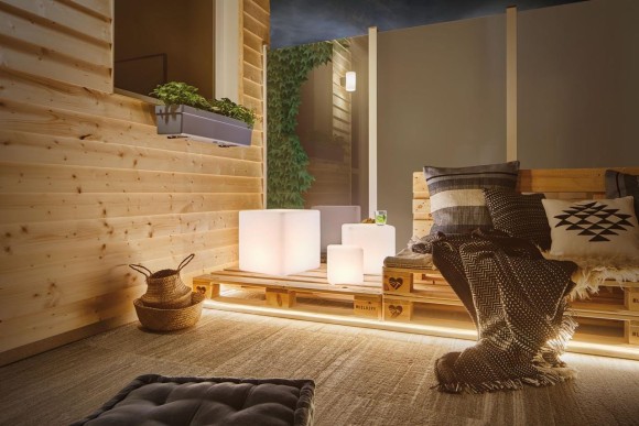 Светильник уличный садовый Paulmann Plug & Shine Cube H30см 6.5Вт 575Лм 3000К LED IP67 24В Бел 94181