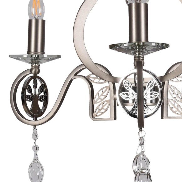 Подвесная люстра Lumien Hall Ауэрель 2031/3H-SNCR-CL Подвесная люстра Lumien Hall Ауэрель 2031/3H-SNCR-CL