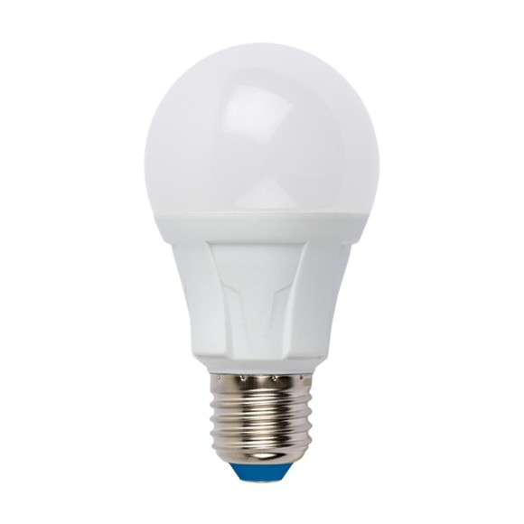 Лампа светодиодная диммируемая (UL-00004286) Uniel E27 10W 4000K матовая LED-A60 10W/4000K/E27/FR/DIM PLP01WH