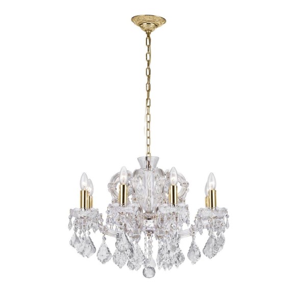 Подвесная люстра Dio DArte Asfour Diamante E 1.1.8.200 G Подвесная люстра Dio DArte Asfour Diamante E 1.1.8.200 G