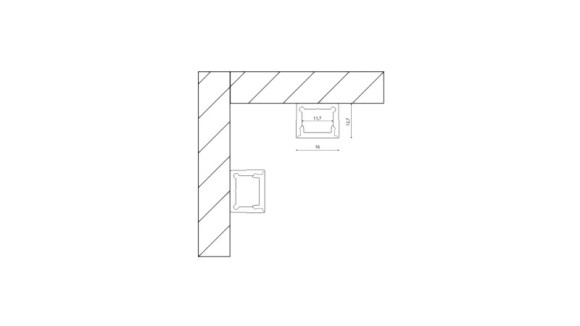 Профиль DesignLed LS.1613-W-R Профиль DesignLed LS.1613-W-R