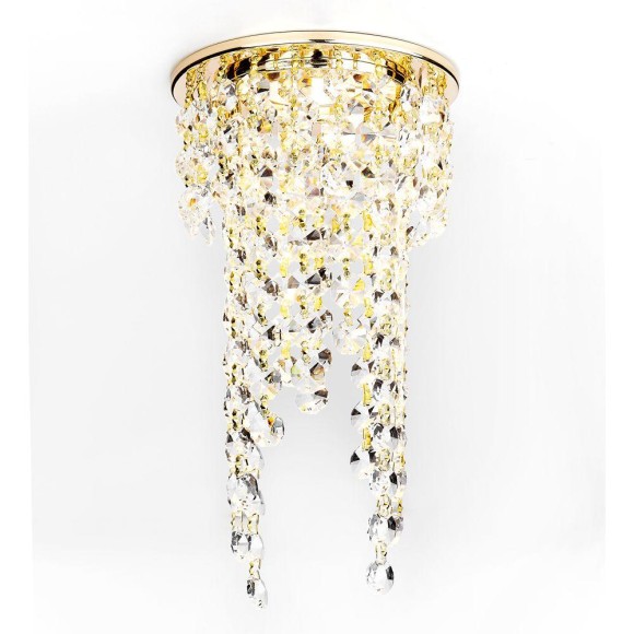 Точечный светильник Ambrella K2071 G/CL Точечный светильник Ambrella K2071 G/CL