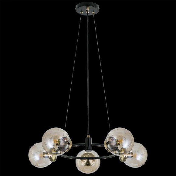 CL105155 Планета Черн+Дымч. Св-к Люстра