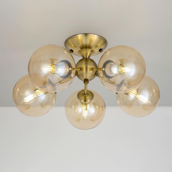 CL102153 Томми Бронза Св-к Люстра