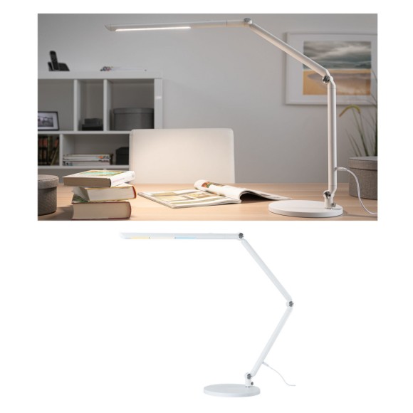 Настольный светильник Paulmann FlexBar LED 10.6Вт 700лм 3000-6500К 230В Белый 3х ступ. дим. 78911