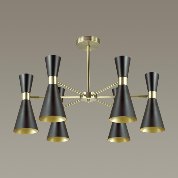 Люстра потолочная Quinn 3662/6C Lumion