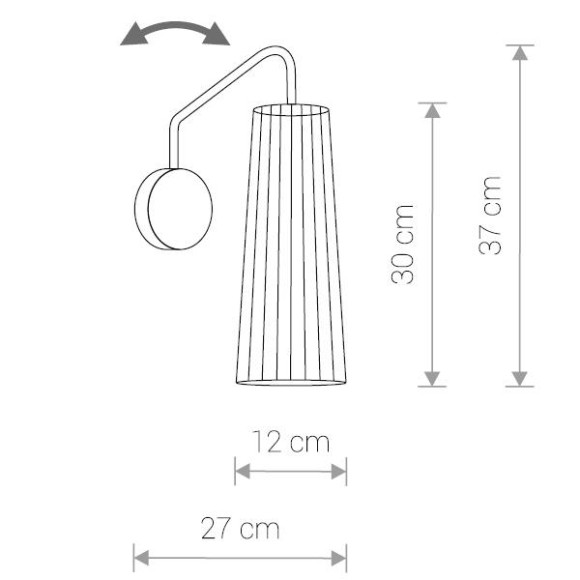 Бра Nowodvorski Dover 9266 Бра Nowodvorski Dover 9266