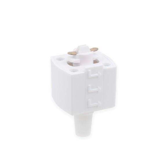 Коннектор для однофазного шинопровода белый TRLM-1-WH Elektrostandard Коннектор для однофазного шинопровода белый TRLM-1-WH Elektrostandard