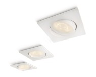 Встраиваемый светодиодный светильник Galileo Philips 3x4Вт 230В Белый 59080/31/16