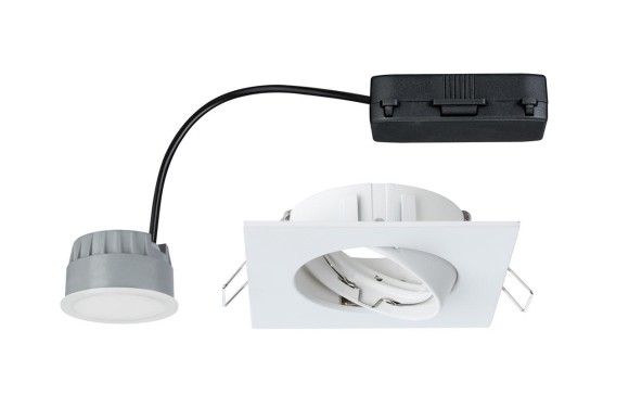 Светильник встраиваемый Paulmann Premium Coin 7Вт 380Лм 2700К IP23 230В Белый Алюминий Димм 92842 Светильник встраиваемый Paulmann Premium Coin 7Вт 380Лм 2700К IP23 230В Белый Алюминий Димм 92842