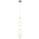 Подвесная люстра Natali Kovaltseva LED LAMPS 81100/5C GOLD WHITE