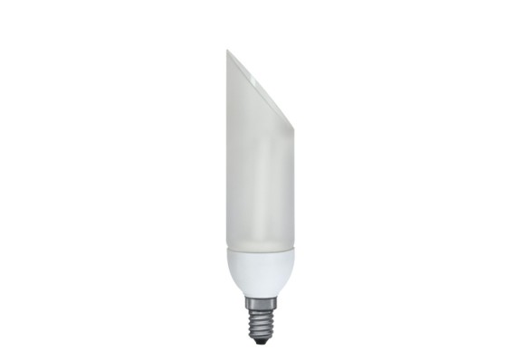Лампа энергосберегающая Paulmann Deco Pipe H185мм D38мм 9Вт 377Лм 2700К Е14 230В 89419