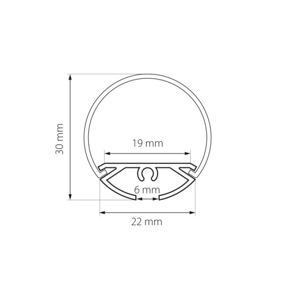 Профиль Lightstar 419191 Профиль Lightstar 419191