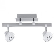 60196 Светильник Gloria LED 2x 5 W, 230/12 V, 3000 K/ 2x 186 lm, никель тертый