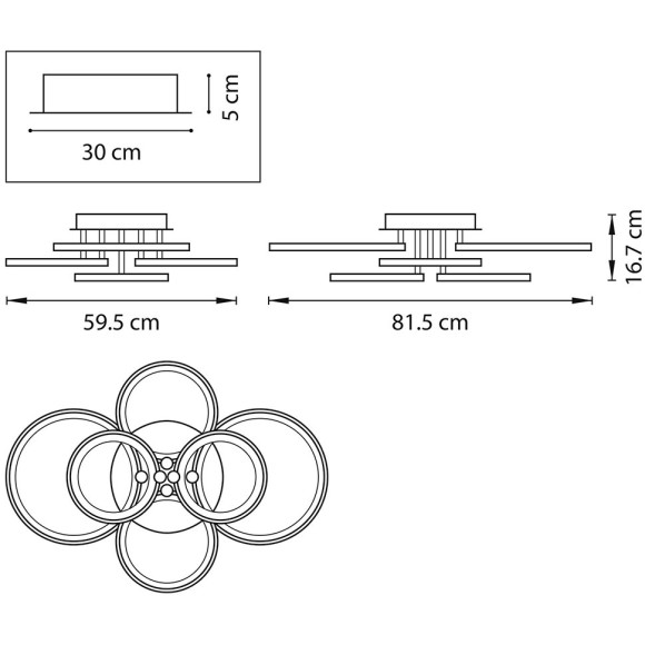 Люстра потолочная Lightstar Breve 749062