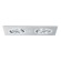 92537 Светильник Premium LED 1x(2x3W), алюм. тертый
