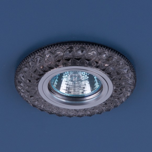 Встраиваемый точечный светильник со светодиодной подсветкой 2180 MR16 SB дымчатый Elektrostandard