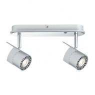 60164 Св-к Power LED 2x10W, хром матовый 60164 Св-к Power LED 2x10W, хром матовый