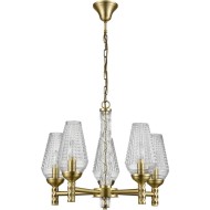 Подвесная люстра Vele Luce Manzoni VL1854L05 Подвесная люстра Vele Luce Manzoni VL1854L05
