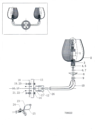 Бра Delta 706622 Osgona Инструкция Бра Delta 706622 Osgona Инструкция