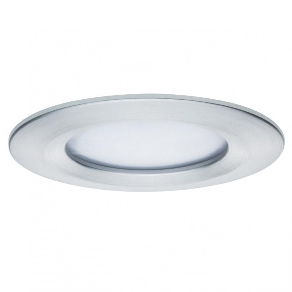 93896 Светильник встраиваемый Coin Slim Paulmann IP44 LED 1x6,8W Alu