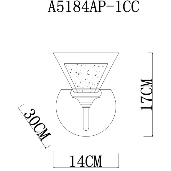 Бра Toscana a5184ap-1cc Arte Lamp Бра Toscana a5184ap-1cc Arte Lamp