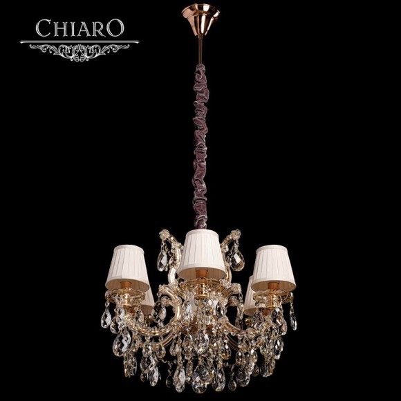 Люстра подвесная хрустальная Даниэль Chiaro 479010506 Люстра подвесная хрустальная Даниэль Chiaro 479010506